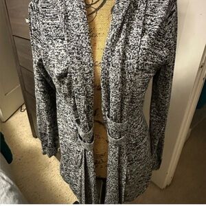 AB Studio Monochrome Knit Cardigan